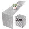 1/6/12Pcs Gold Sequined Table Runner Set, 180/220/300x30Cm, Disposable Party Tablecloth, Sparkly Wedding,Birthday Decoration, Suitable For Bridal Showers And Table Decorations,,Valentine's Day, Home Decor, Room Decor,Bachelorette,Easter,Graduation